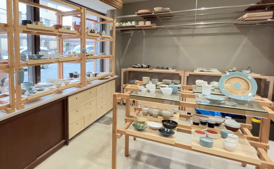 蘇嶐窯　店内