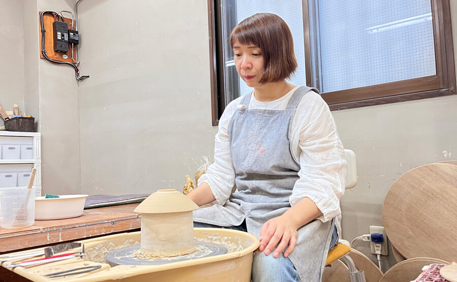 蘇嶐窯 涌波まどかさん