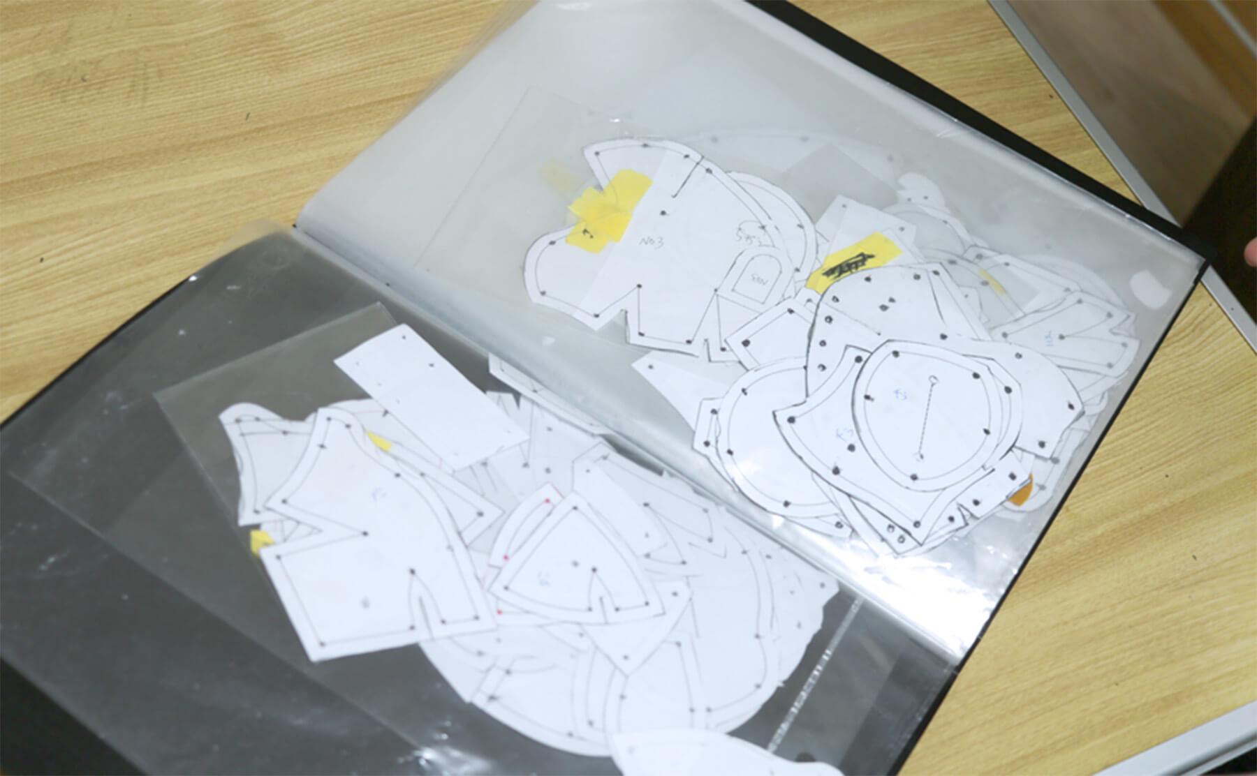 ぬいぐるみの型紙